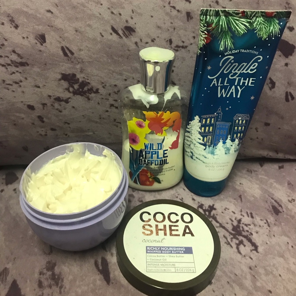 Body butter + body lotion lot